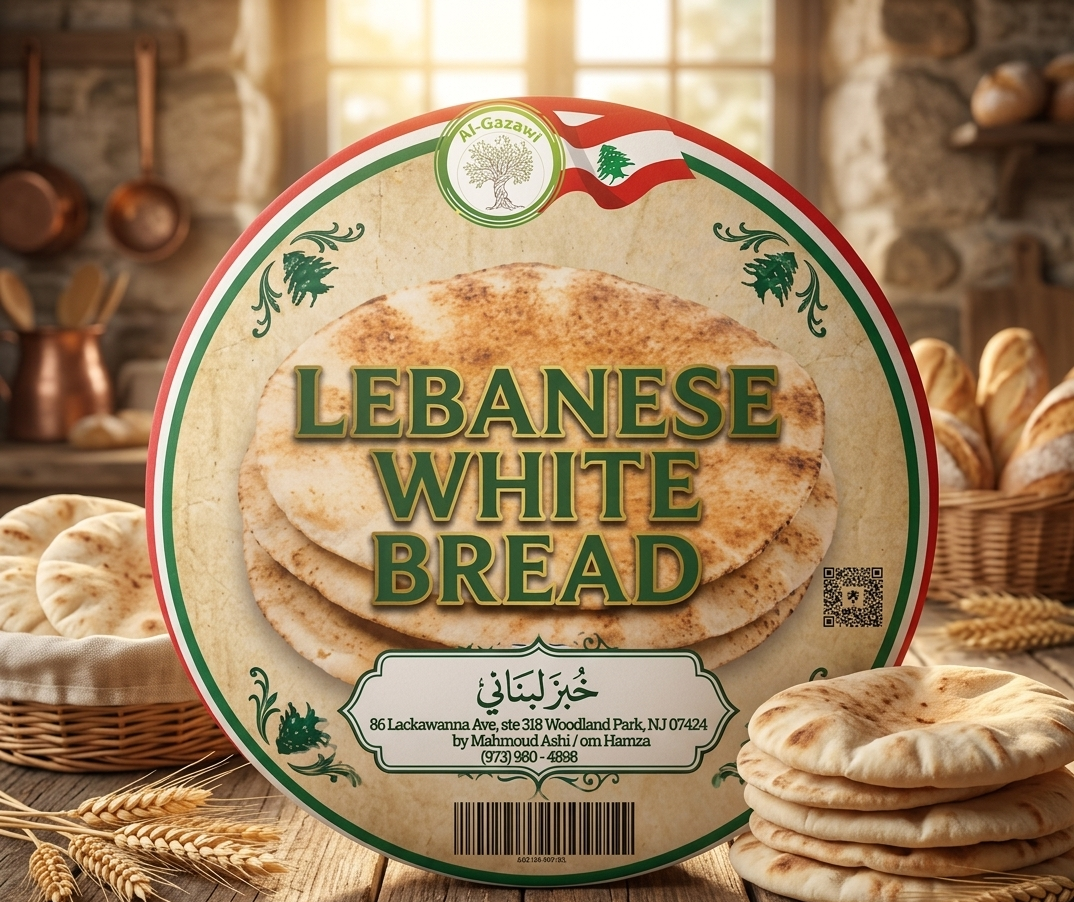 Lebanese White Bread | خبز ابيض لبناني