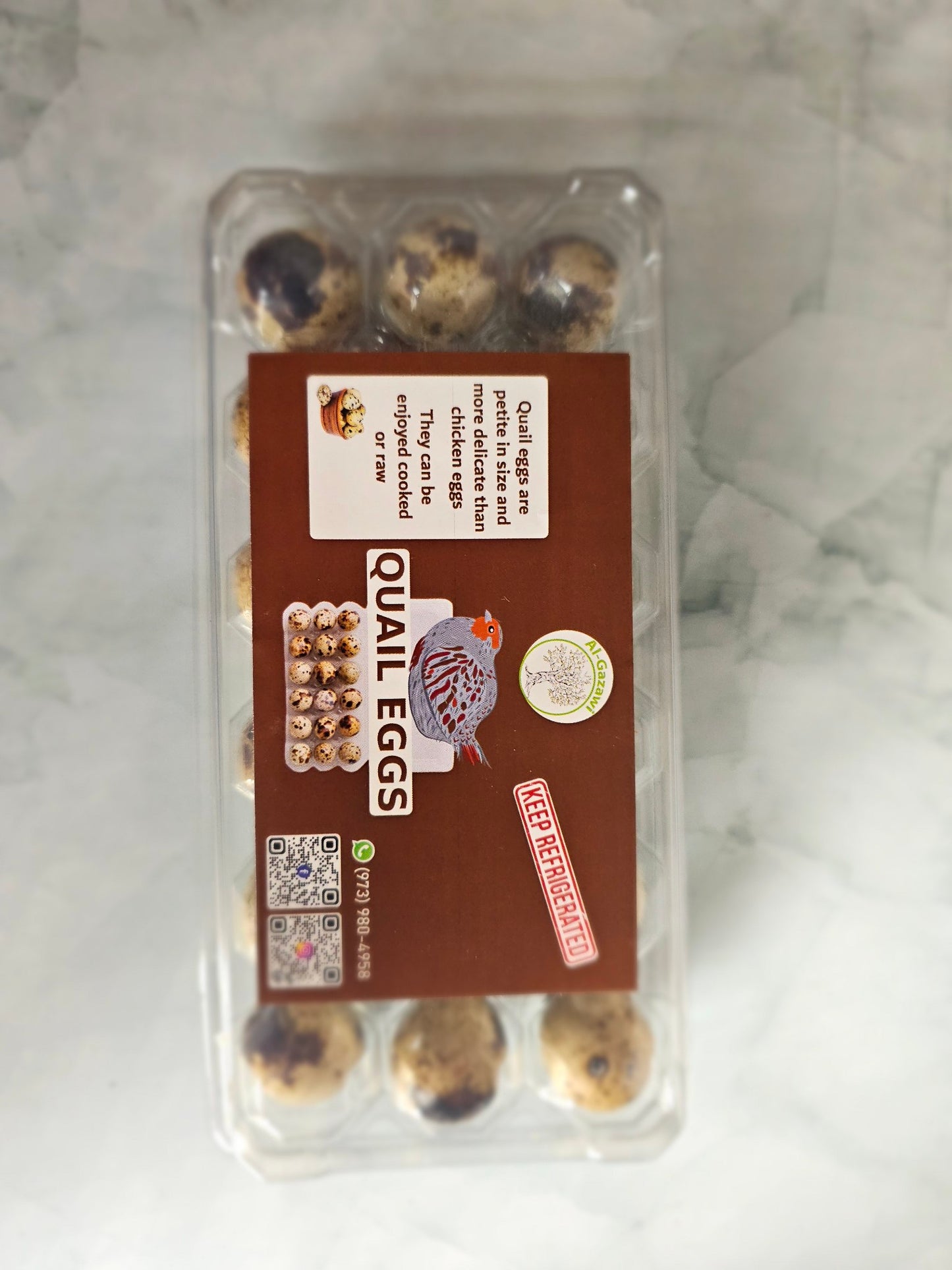 Quail Eggs (1.5 Dozen)