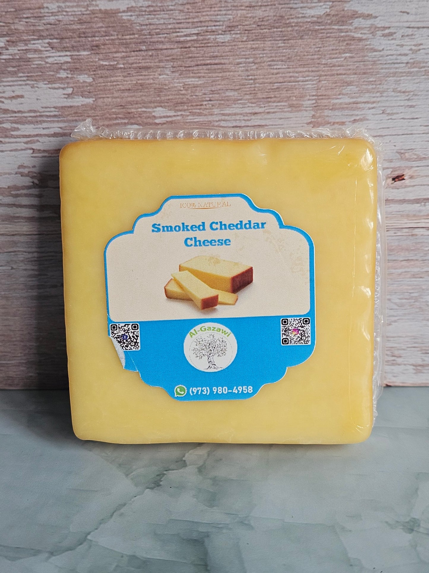 Smoked Cheddar Cheese (1 Pound)