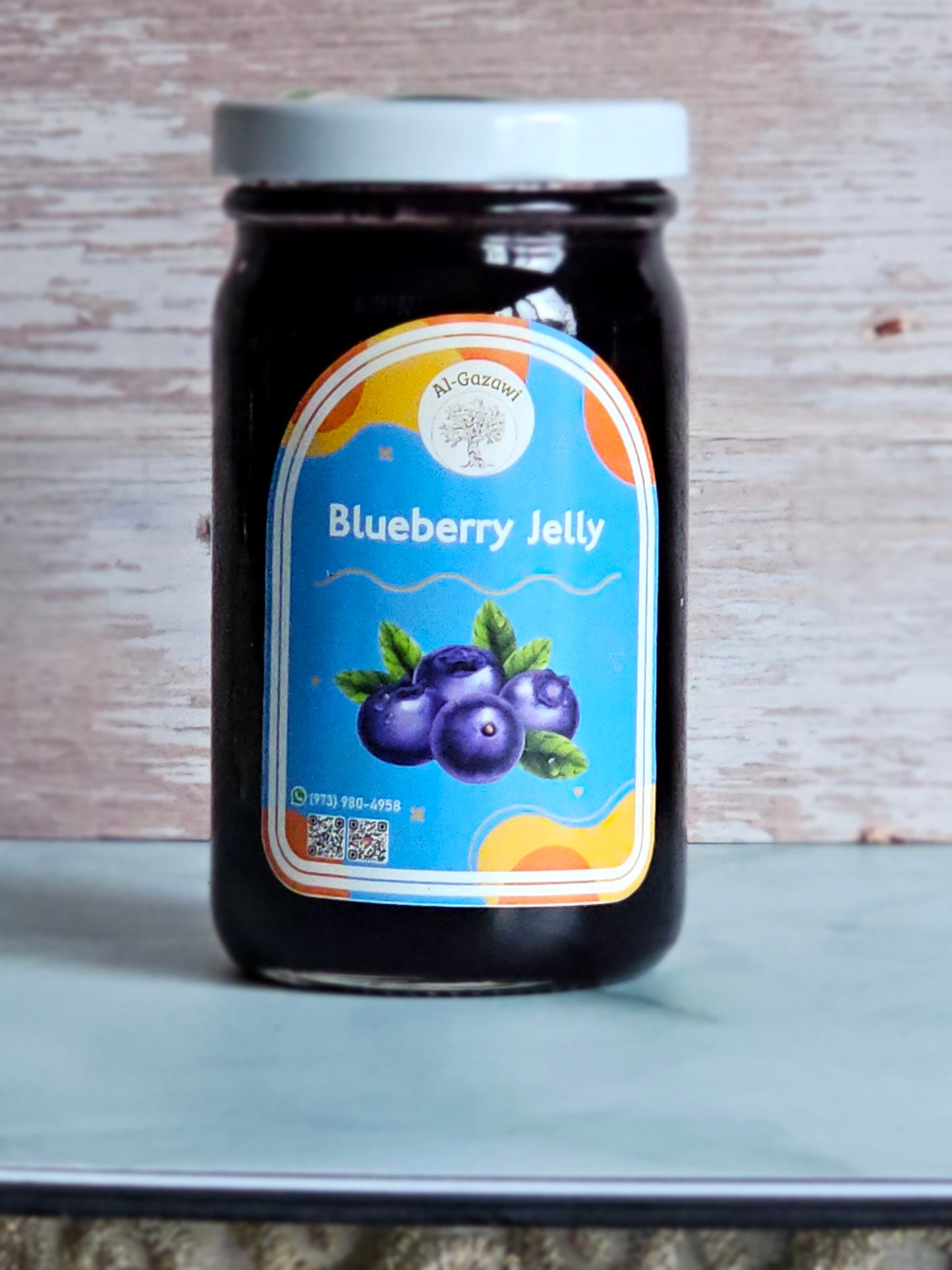 Blueberry Jelly (8 oz)