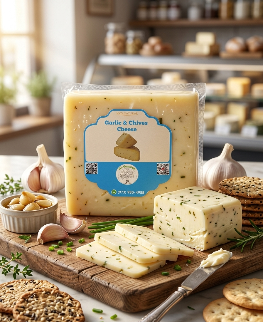 Garlic & Chives Cheese (1 Pound)