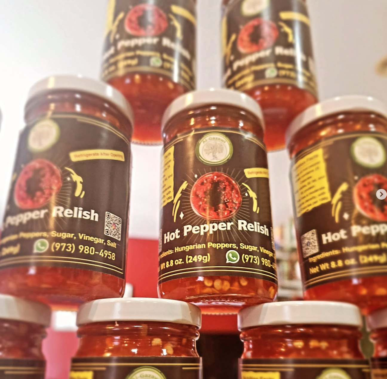 Hot Pepper Relish (8 oz)