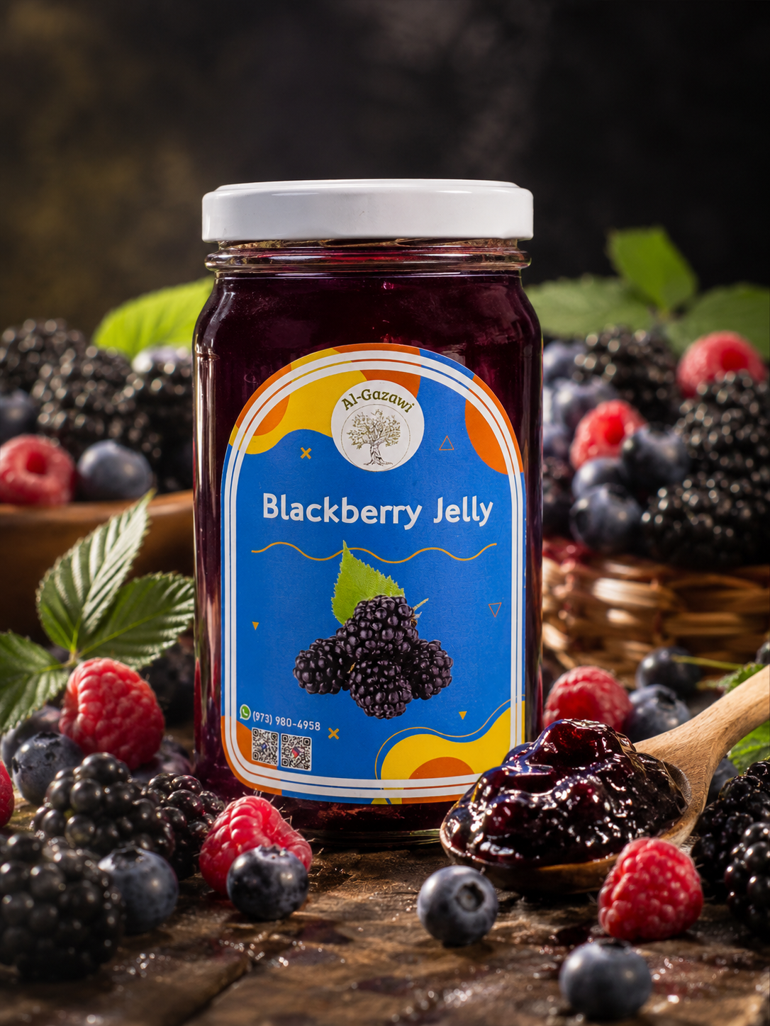 Blackberry Jelly (8 oz)
