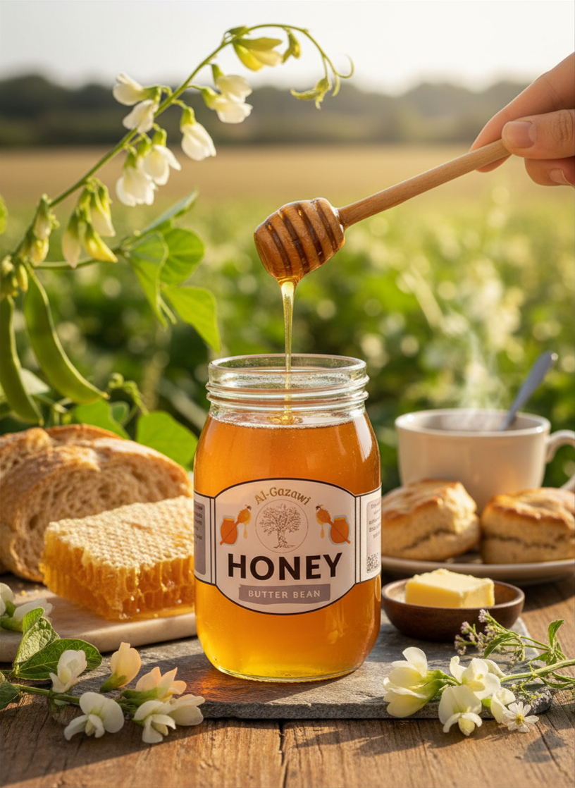 Butter Bean Honey Jar (24 oz)