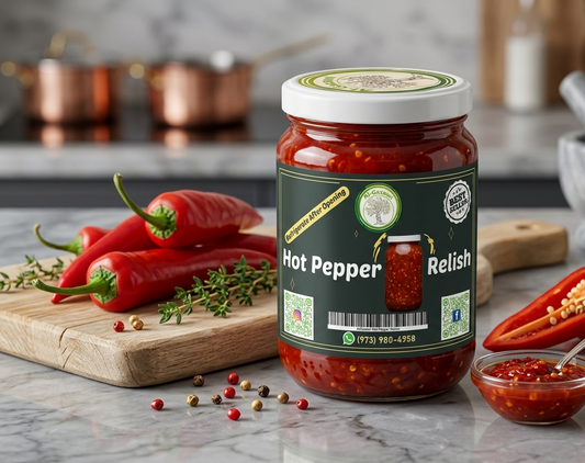 Hot Pepper Relish (8 oz)