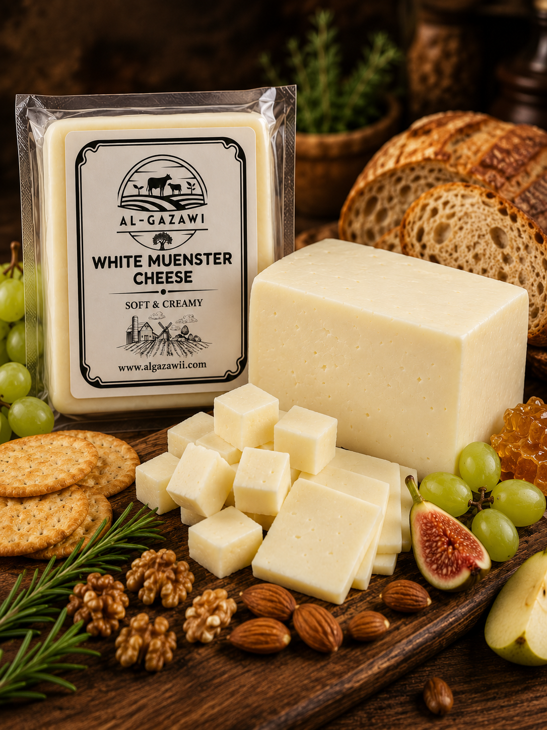 White Muenster Cheese
