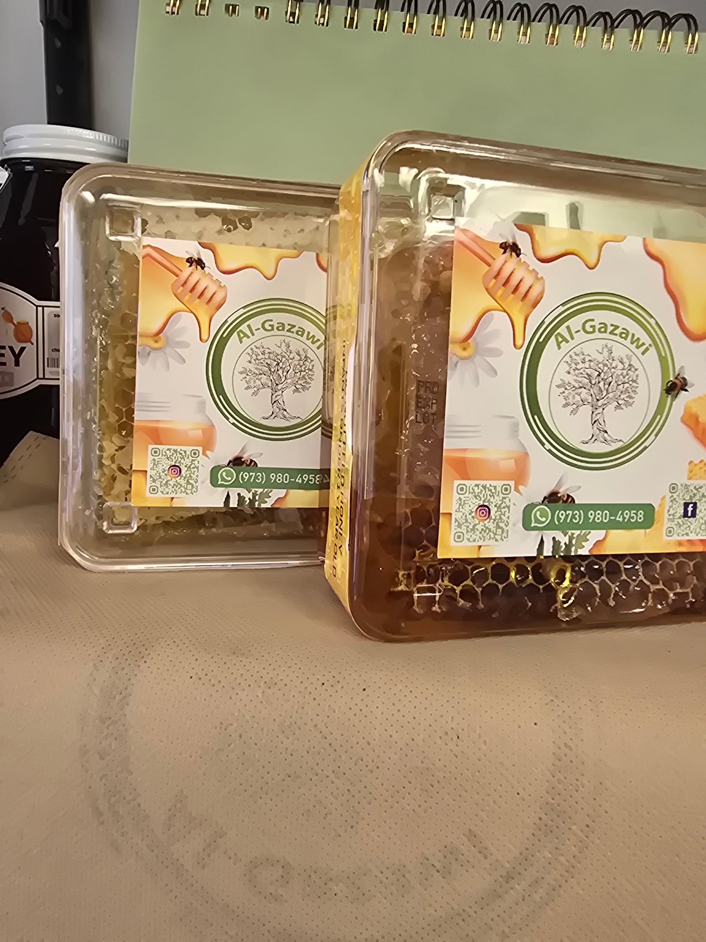 Raw comb honey 🍯